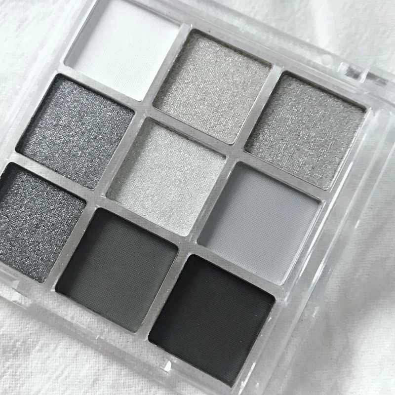 

9 Color Matte Eye Shadow Palette Smoky Eye Flicker Pigments Waterproof Mineral Ointment Shadows Decay City Pearl Tone