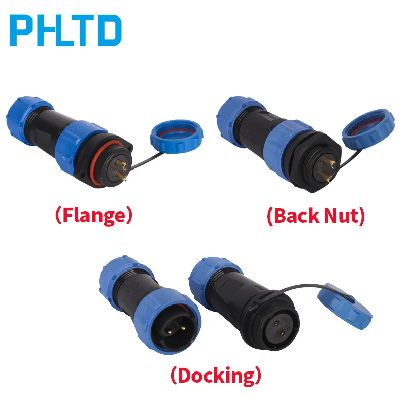 Водонепроницаемый быстроразъемный разъем SP21 штекер и гнездо для кабеля 2 3 4 5 6 7 9
