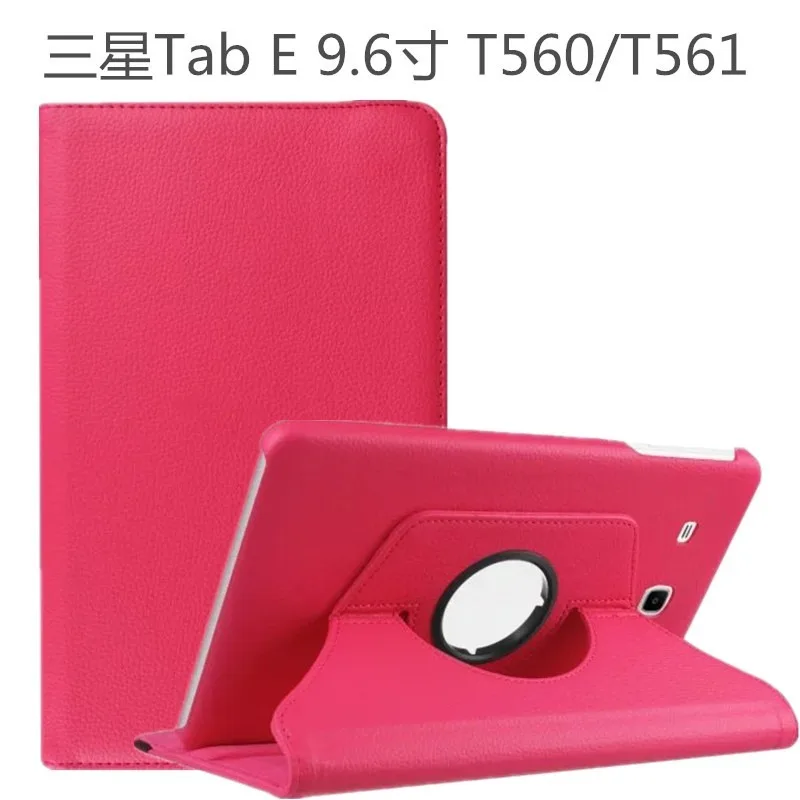 Умный кожаный чехол с поворотом на 360 градусов для Samsung Galaxy Tab E 9 6 T560 T561 сна