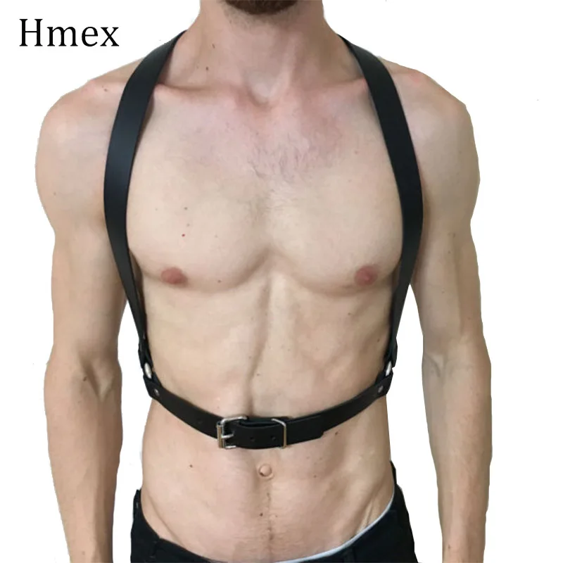 Мужской ремень в стиле панк модные ремни из искусственной кожи регулируемые