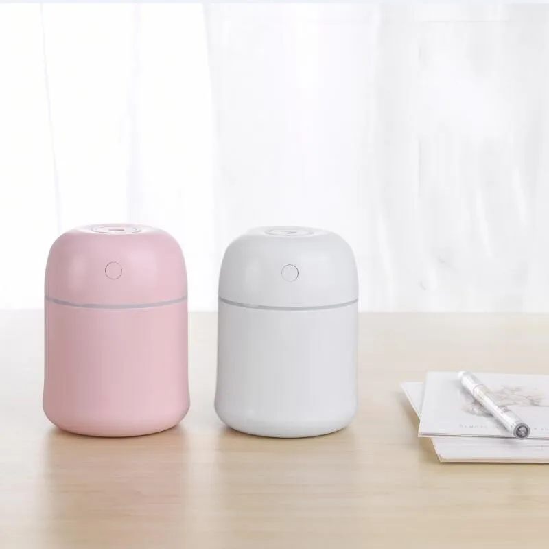 

220ML Ultrasonic Air Humidifier Candle Romantic Soft Light USB Essential Oil Diffuser Car Purifier Aroma Anion Mist Maker 2020