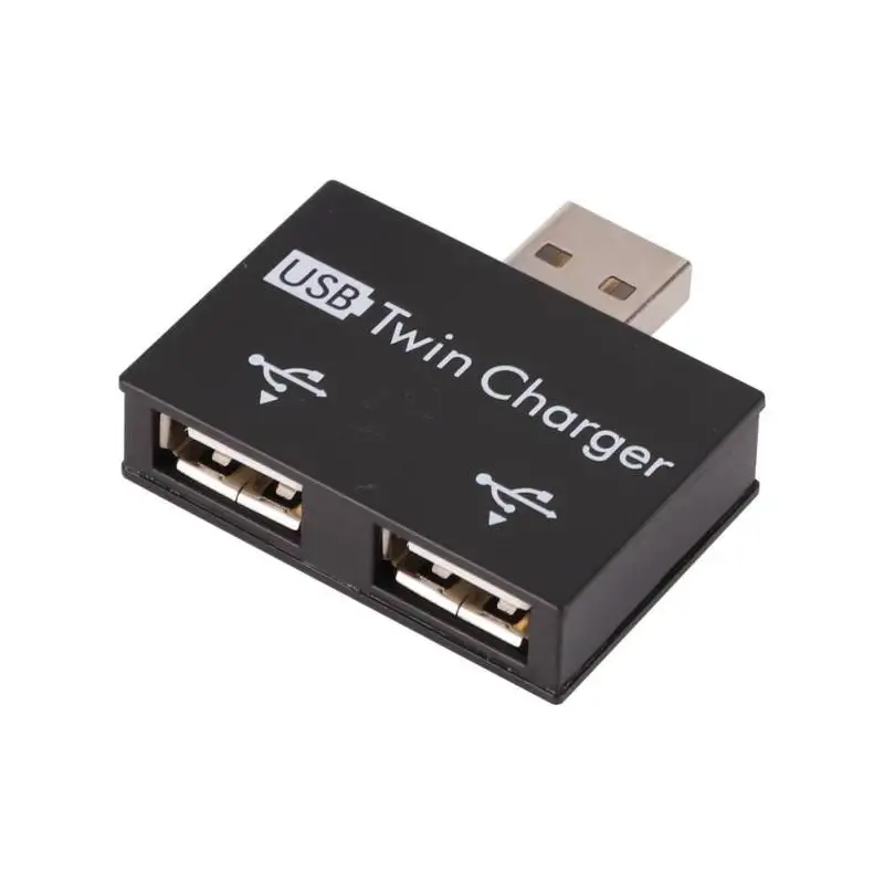 USB на 2 порта зарядное устройство двойное разветвитель концентратор для