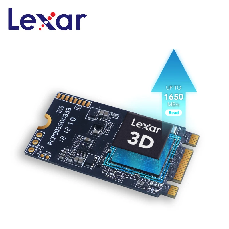 SSD Lexar NVMe PCIe Gen3x2 NM520 M.2 2242 HDD TLC 128 ГБ 256 512 Внутренний твердотельный накопитель для
