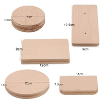 zipper installation assistant leather craft tool wooden diy leather craft upper zipper correction template hand craft tool