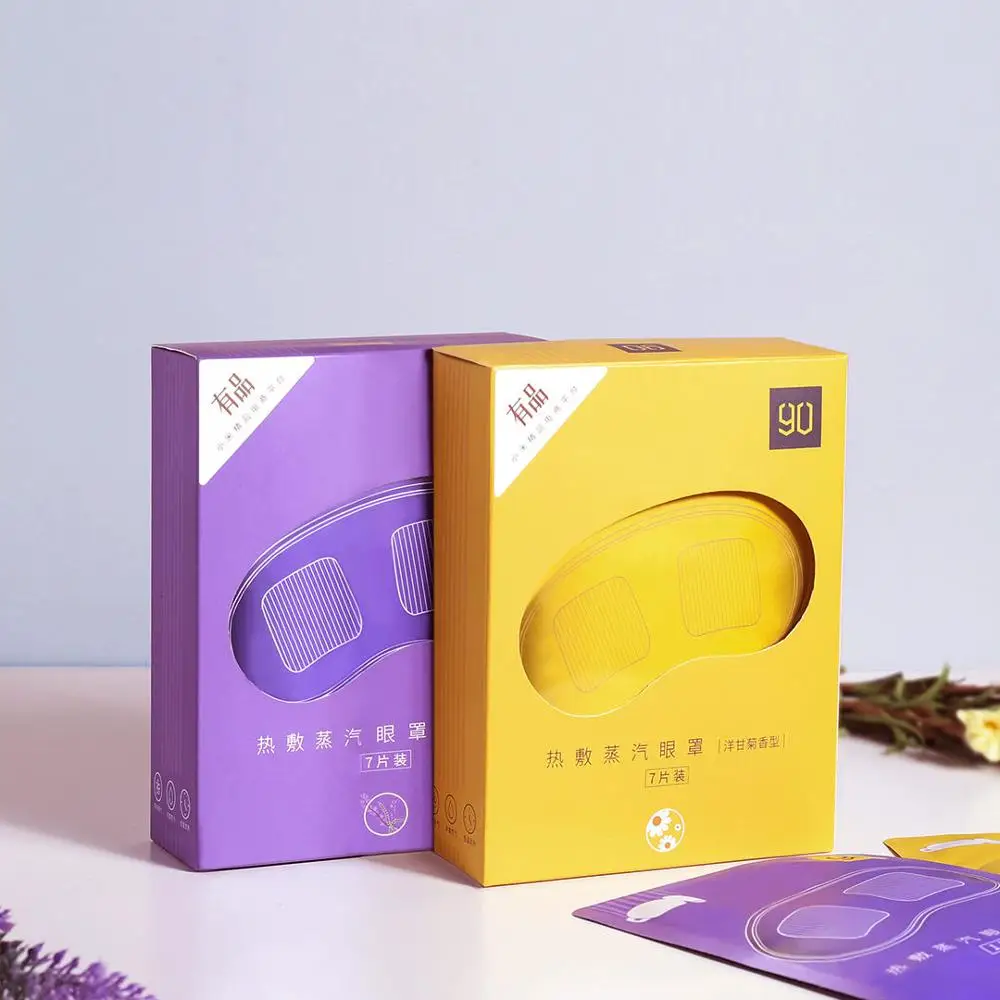 

Disposable Hot Compression Eye Mask Steam Eye Mask protects the eyes, relieves eyestrain, and enjoys rest