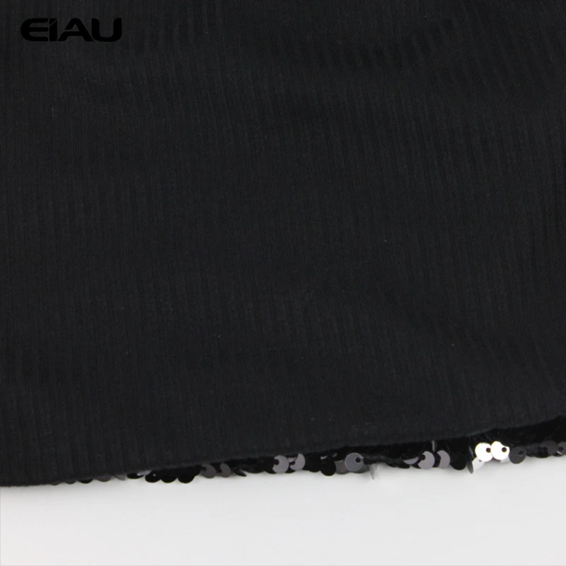 Женские вязаные шапочки с блестками модные женские блестящие теплые шапки