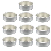 10pcsset premium iron candleholder teacup chic metal candle cup decorative candle holder diy candle handmade tools