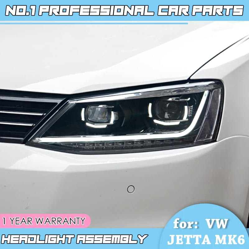 Автомобильные аксессуары из нержавеющей стали для VW Jetta фары 2012-2018 MK6