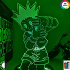 Детский ночной Светильник Гон Фрикс фигурный светодиодный Батарея приведенный в действие ночной Светильник для ребенка Украшения в спальню 3d лампа Аниме Драконий жемчуг Hunter X Hunter подарок