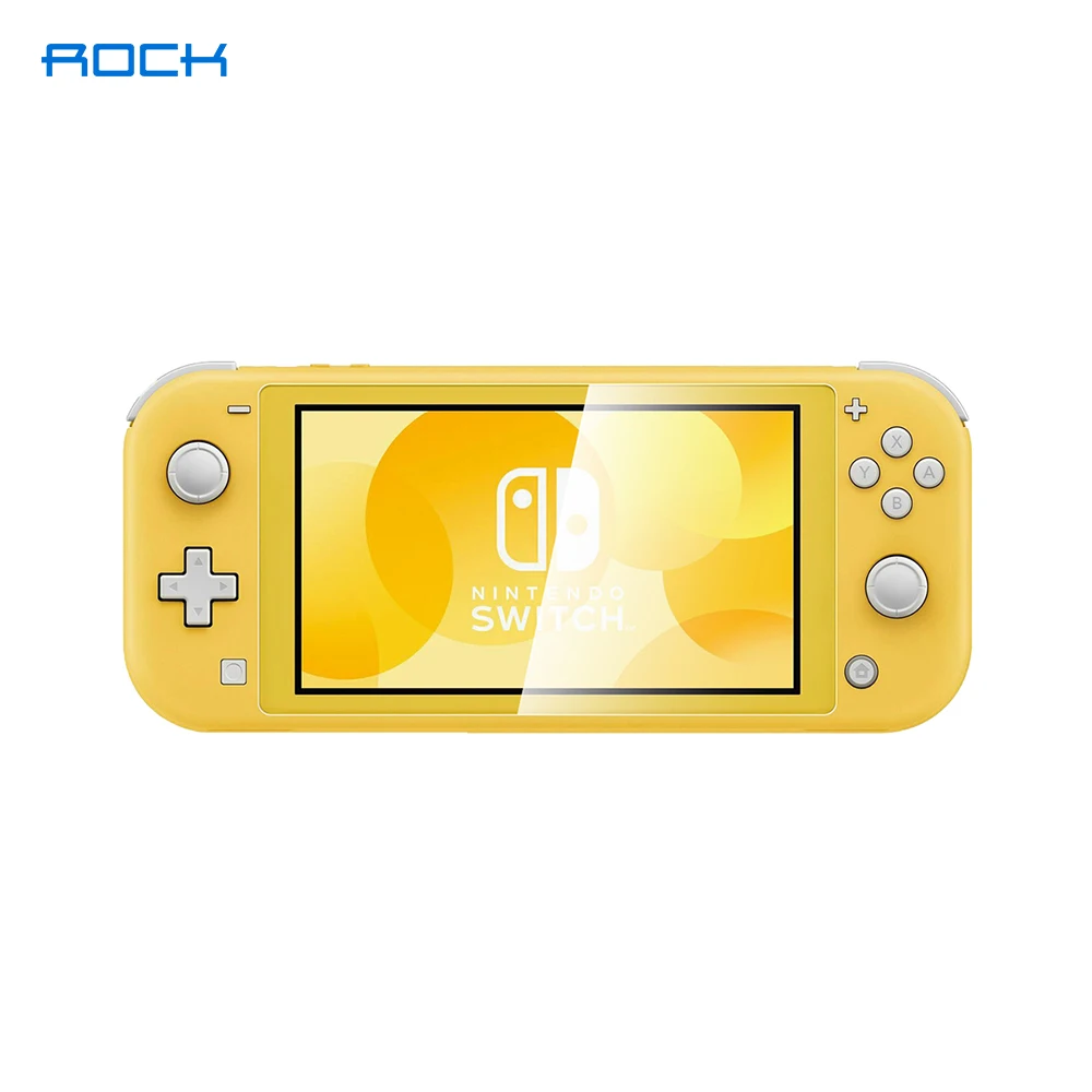 

Защитное стекло ROCK для Nintendo Switch NS, защита экрана из закаленного стекла для Switch Lite, стеклянные аксессуары