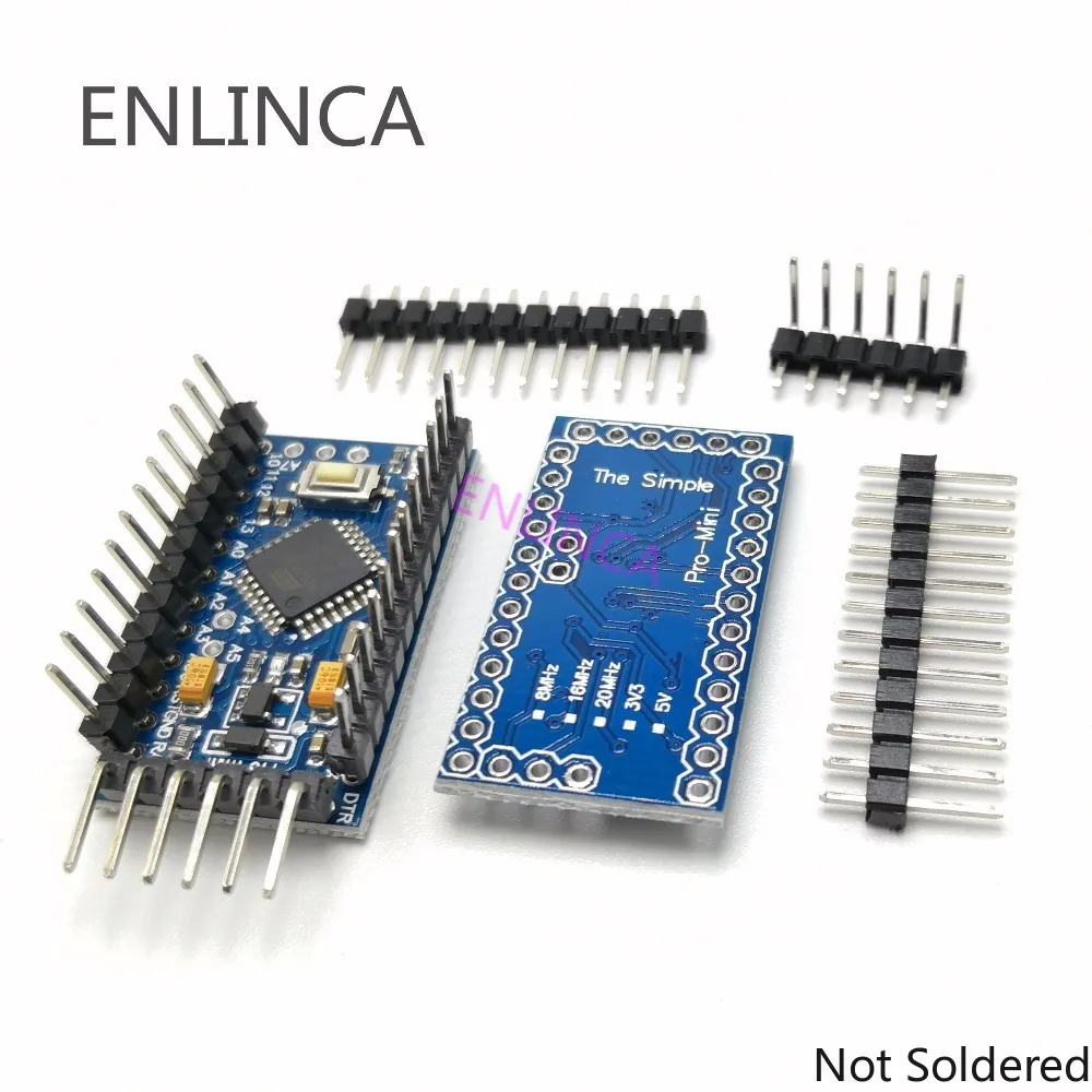 1 шт. Pro Mini 328 3 V/8 M 5V/16M ATMEGA328 ATMEGA328P AU МГц 5V/16 для Arduino|Интегральные схемы| |