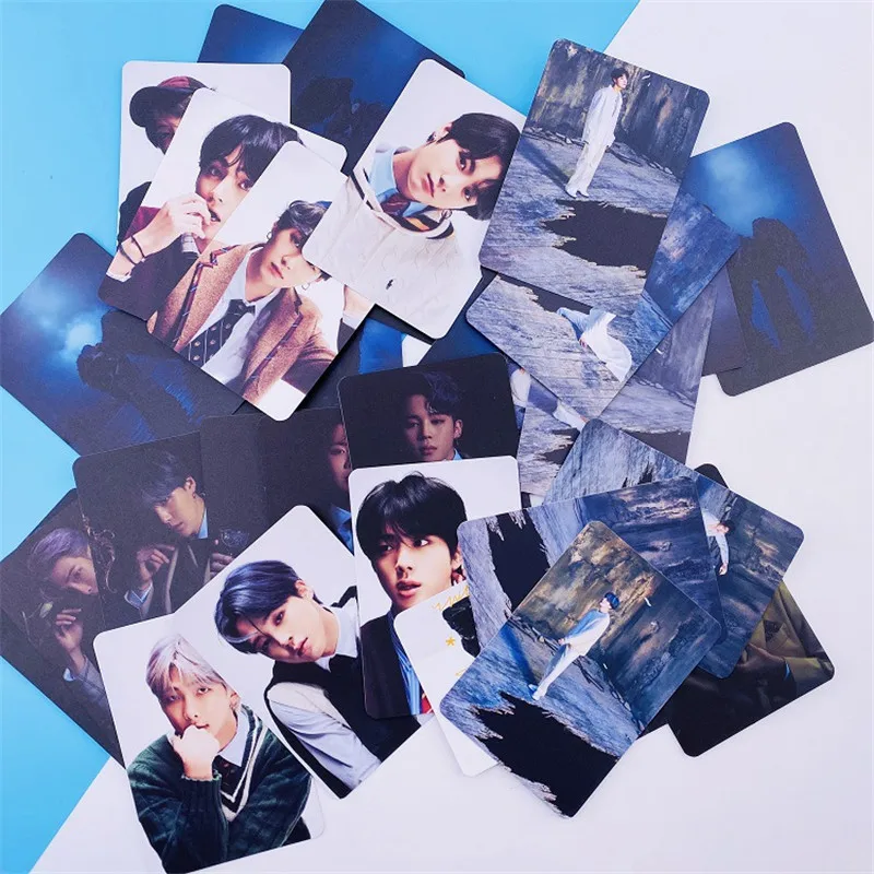 

8Pcs/Set Kpop Bangtan Boys New Album Back Small Concert Card Postcard Photo Card Lomo Card Fans Collection Photocard 7*10CM