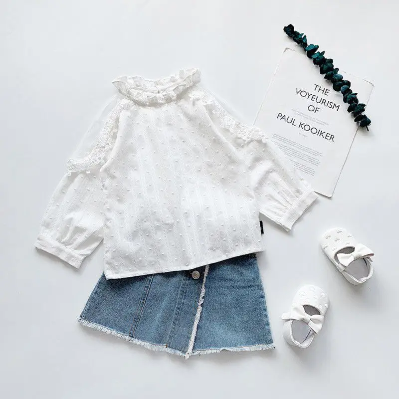 

ZR-The Girl Autumn Foreign Style Versatile Fashion Long Sleeve Blouse