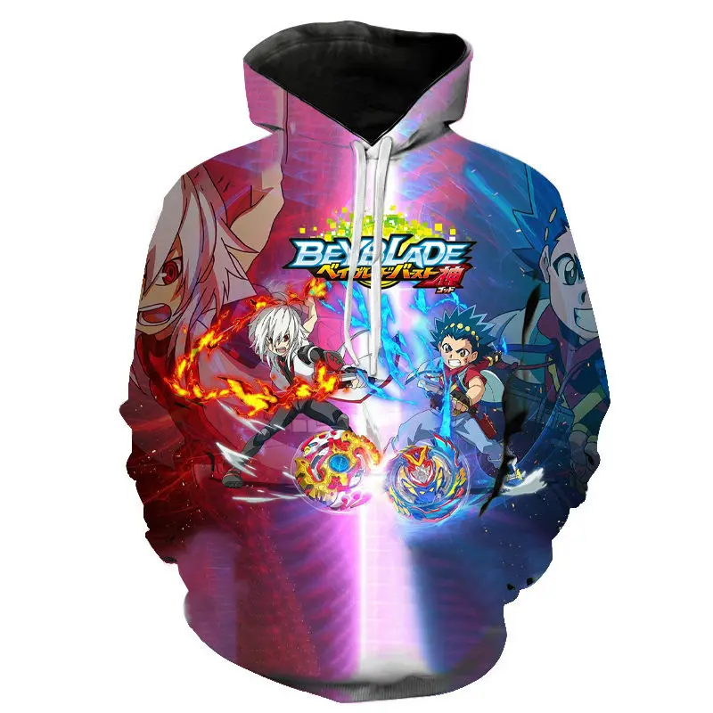 

Новая игра Beyblade Burst толстовки 3D принт ТВ аниме BEYBLADE BURST Толстовка куртки толстовки мультфильм для мужчин женщин и детей Топы