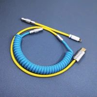 lcable hand customized customized mechanical keyboard data cable suitable for apple c to c pd 20w 60w for mechanical keyboard