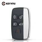 Чехол KEYYOU для Land Rover Ranger 4 Rover Evoque Discovery Freelander LR4 2010-15, ремонт для Jaguar XE XFL дистанционный смарт ключ-брелок