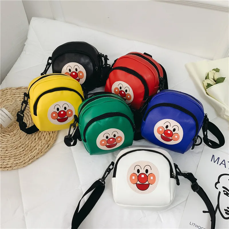 Детский рюкзак Anpanman для девочек и мальчиков милые сумки-мессенджеры Наплечная