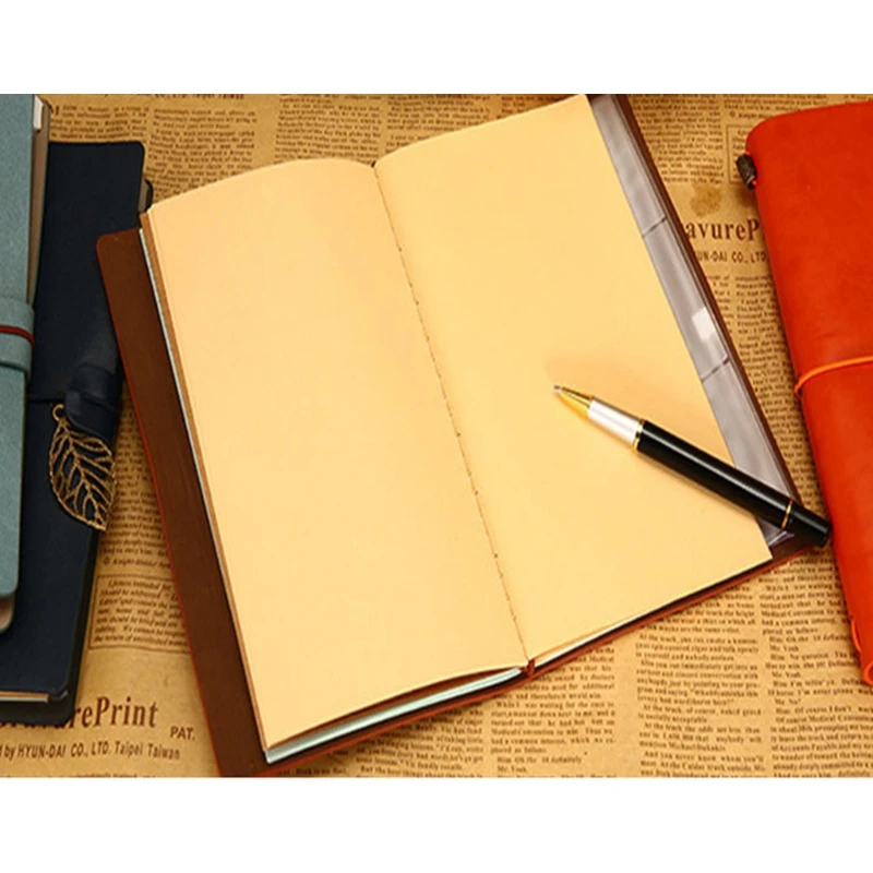 

Elegant Handcrafted Diary Notebook Engraved Leather Journal Message Note Book