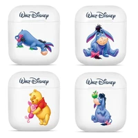 favorite disney winnie bear donkey tigger silicone cases for apple airpods 12 protective shockproof wireless earphone cover cha