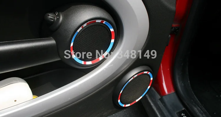 Мини стерео наклейки для автомобиля 4 шт. специальные Стикеры оптовая продажа