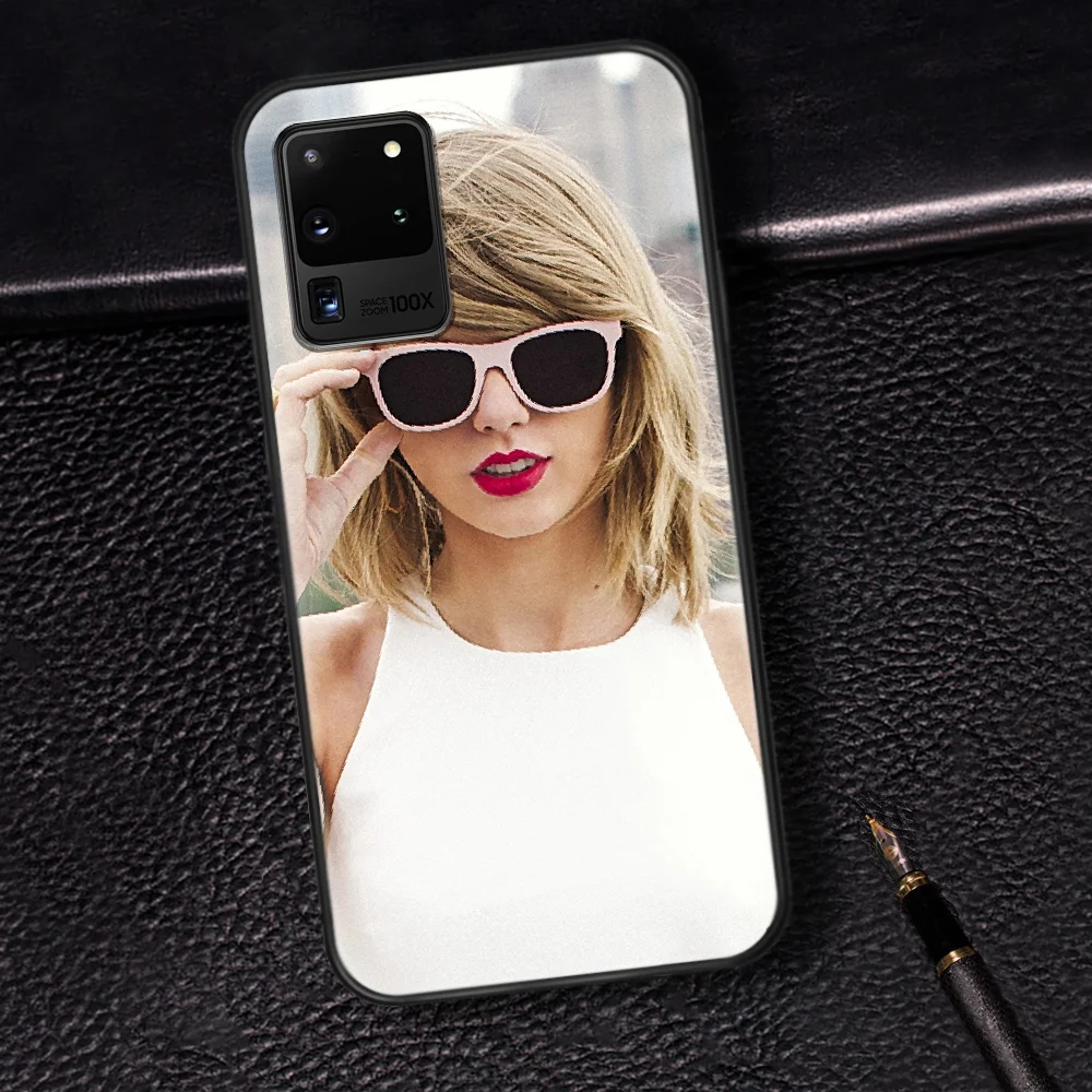 

Taylor Alison Swift Phone Case Cover Hull For Samsung Galaxy S 6 7 8 9 10 e 20 Edge Note 8 9 10 Plus black Etui Painting Prime