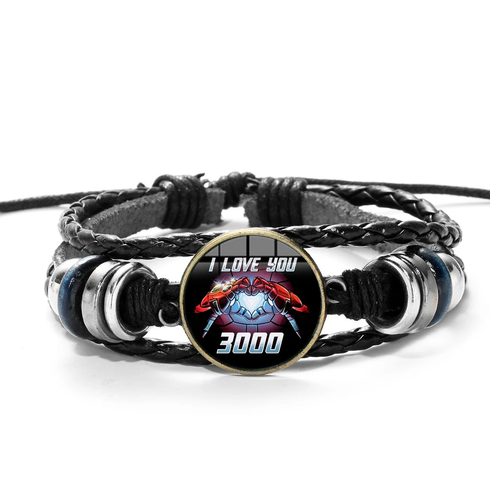 Style 19 SIAN Железный человек сердце Tony Stark кожаный браслет дуговой реактор Веревка Браслеты эндмейд квантовое царство сувенир для мужчин и женщин - Окраска металла: Style 19