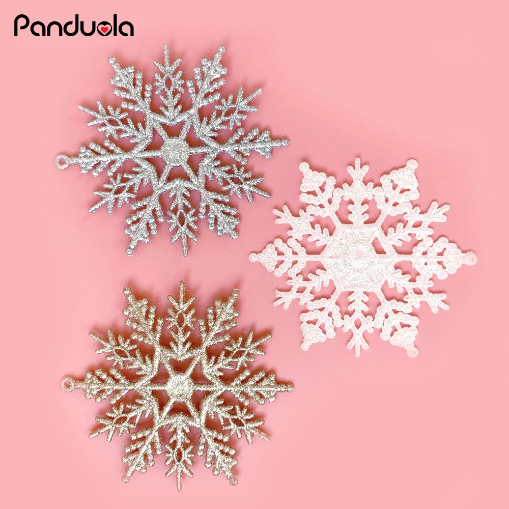 6 шт./компл. блестящая женская Рождественская вешалка рождественские