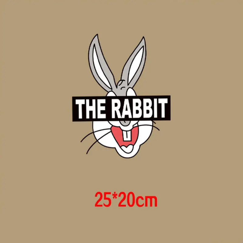 Нашивка с пасхальным Кроликом термонаклейка для одежды наклейка нашивки