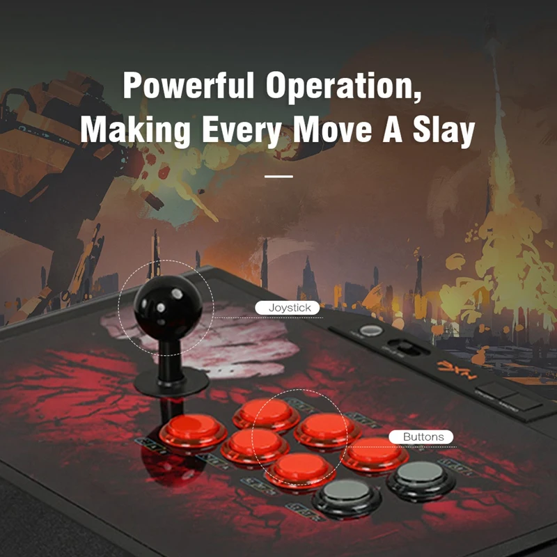 PXN-X9 аркадный бой джойстик USB игровой контроллер для PS4 PS3 xbox 360 PC NS переключатель