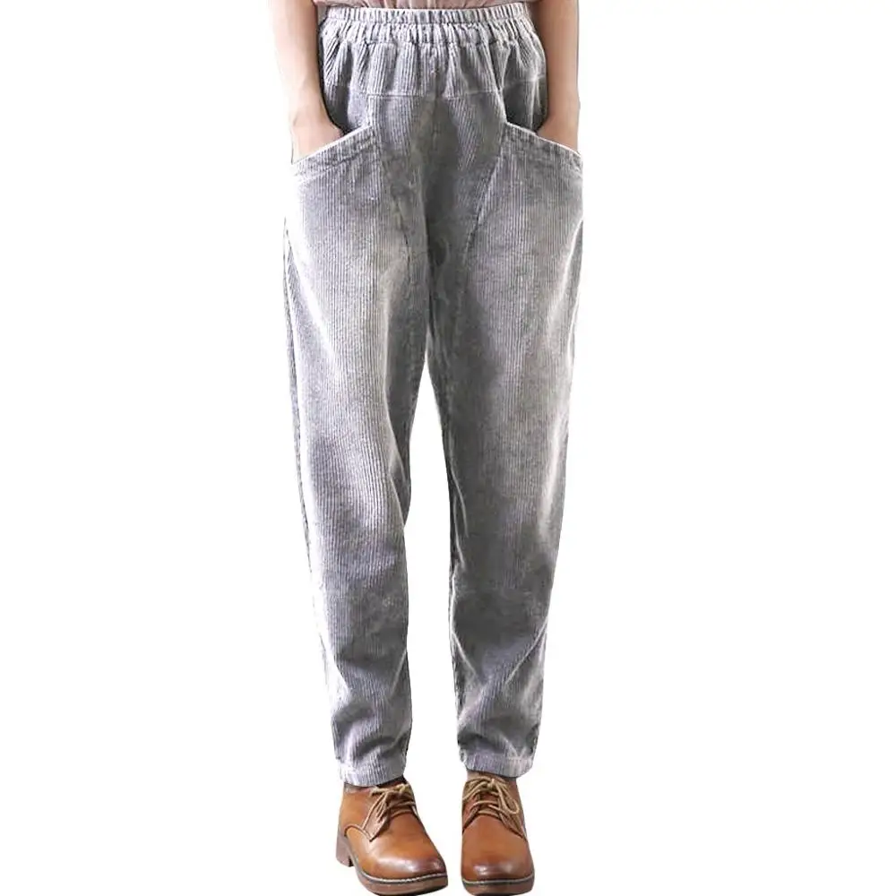 Штаны шаровары из змеиной кожи модные женские вельветовые брюки для отдыха с