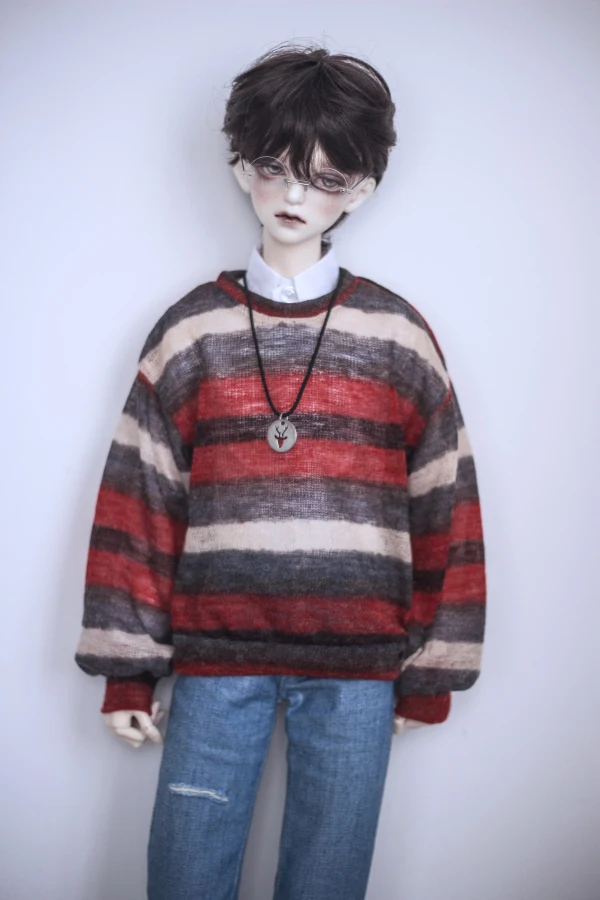 Одежда для куклы BJD 1/3 1/4 1/6 MSD DD Размер Модная коричневая рисовая красная серая