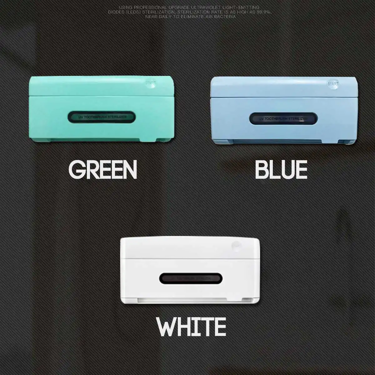 

UV Light Ultraviolet Toothbrush Sterilizer Holder 5 in 1 Automatic Toothpaste Squeezers Dispenser Home Bathroom Set NEW