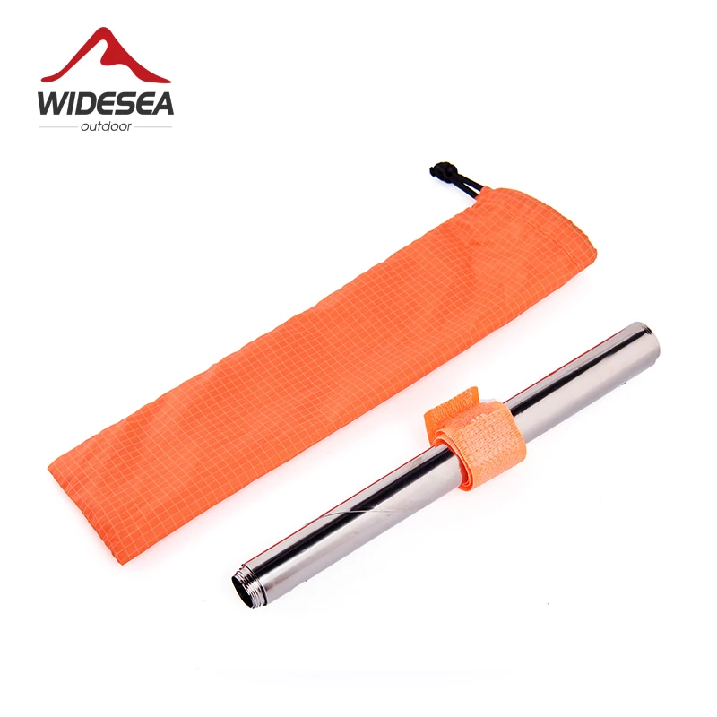 Широкоформатный титановый ультра-светильник с защитой от ветра для газовой