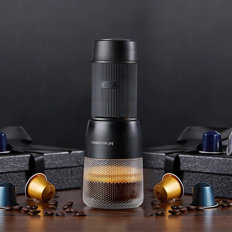 Капсульная Кофеварка 60 мл емкость ручной портативный мини Эспрессо кофемашина 13