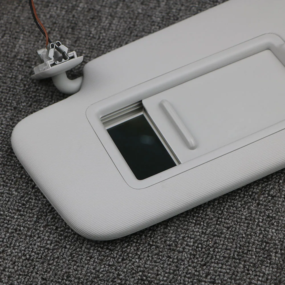 5GG857551 серая Передняя Солнцезащитная панель с зеркалом для макияжа VW Golf 7 SportsVan Jetta