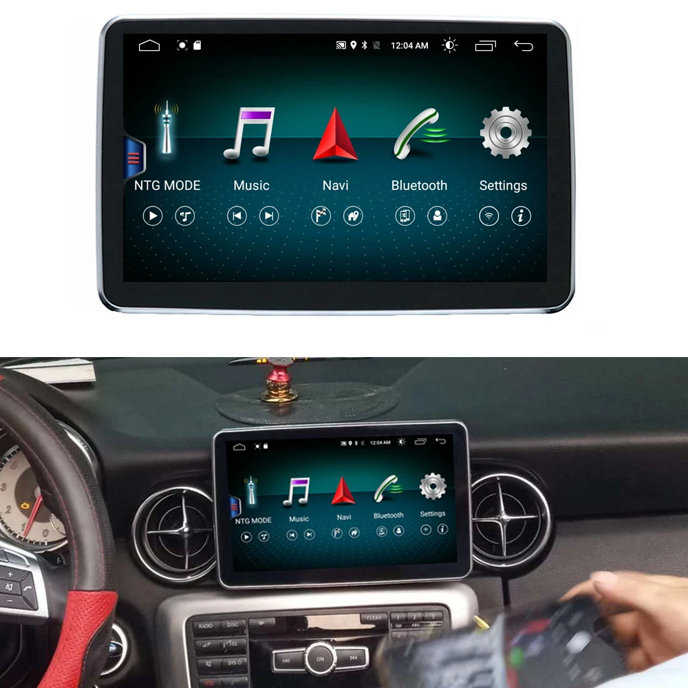 8-Core, 4 Гб+ 64G Мобильный DVR Android 8,4 дюймов Дисплей для Mercedes Benz SLK 2009- команда Системы обновления Экран