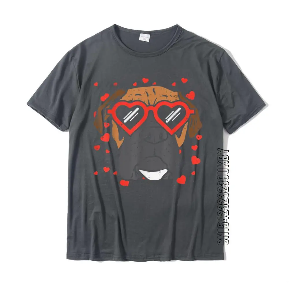 Футболка мужская с изображением сердца боксера и лица |