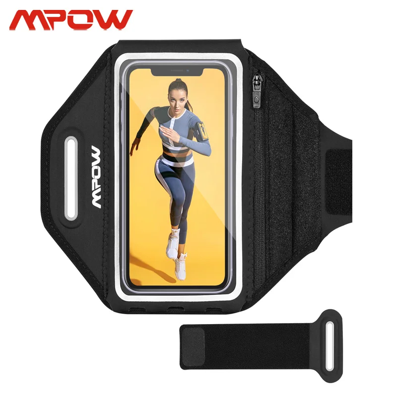 Спортивный нарукавник Mpow PA195 регулируемый для телефона 6 2 8 дюймов ремешок iPhone 11