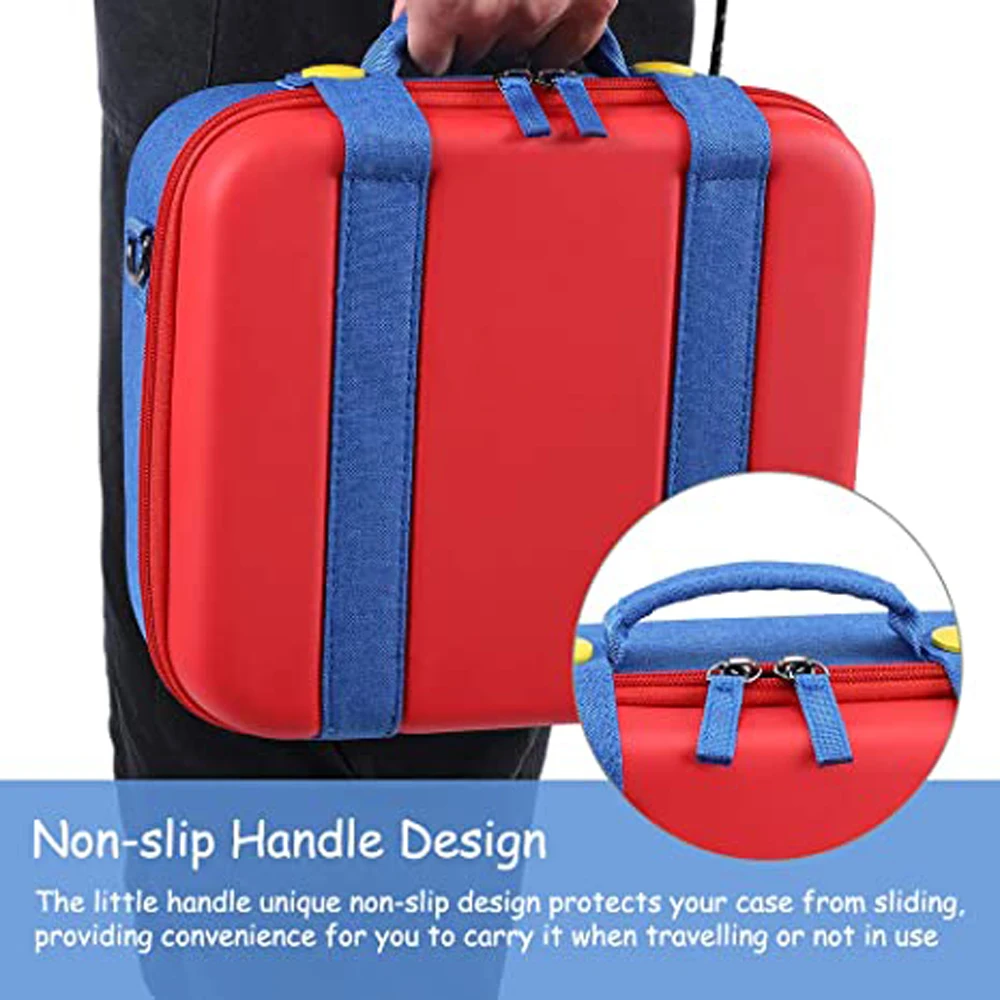 Чехол для путешествий совместимый с системой Nintendo Switch защитный жесткий чехол