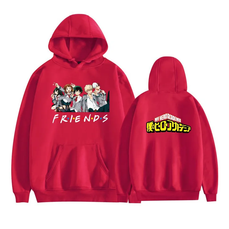 

My Hero Academia Men Hoodies Autumn Casual Pullover Sweats Hoodie Fashion Sweatshirts Japan Anime Hip Hop Sweatshirt Clothes Men