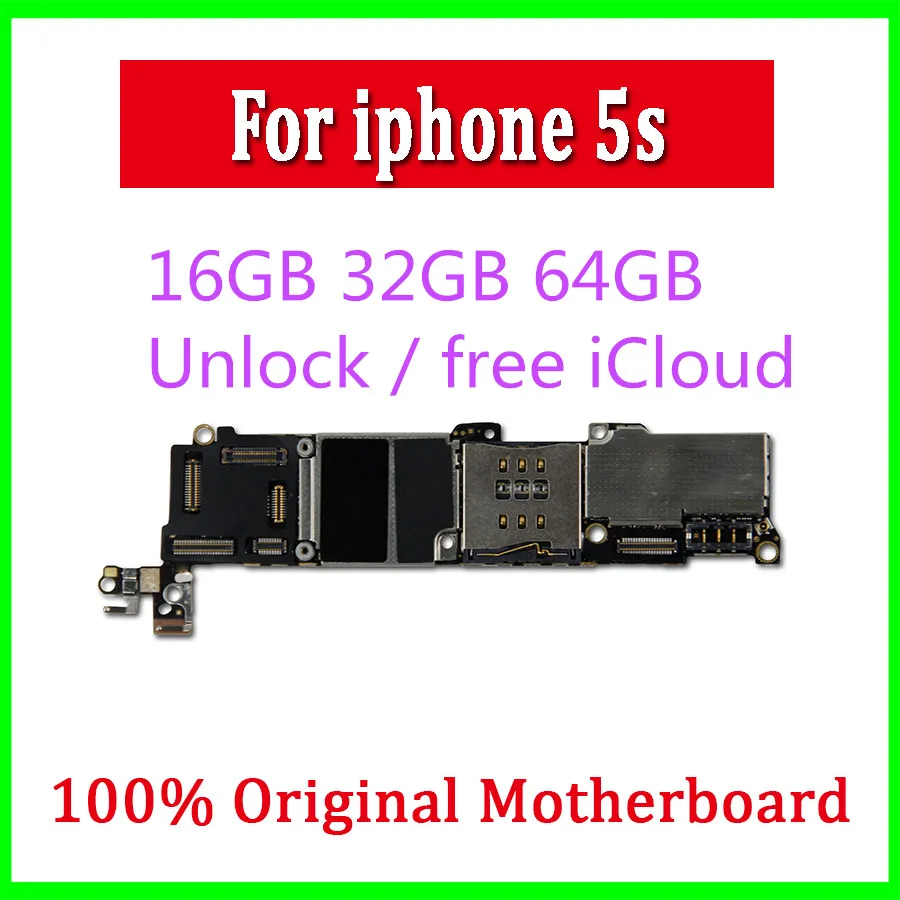 Материнская плата 32 ГБ для iphone 5s с чипами 100% разблокированная материнская без