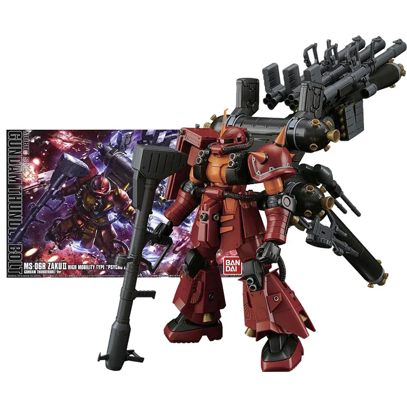 

Bandai Genuine Gundam Model Kit Anime Figure HG GT 1/144 Psycho Zaku Ⅱ Collection Gunpla Anime Action Figure Toys for Children