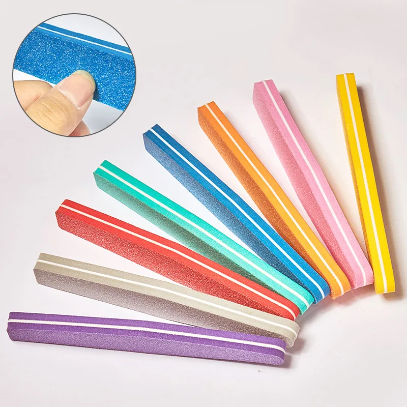 Пилка для ногтей буферный блок наждачная бумага блоки шлифовки шлифовка