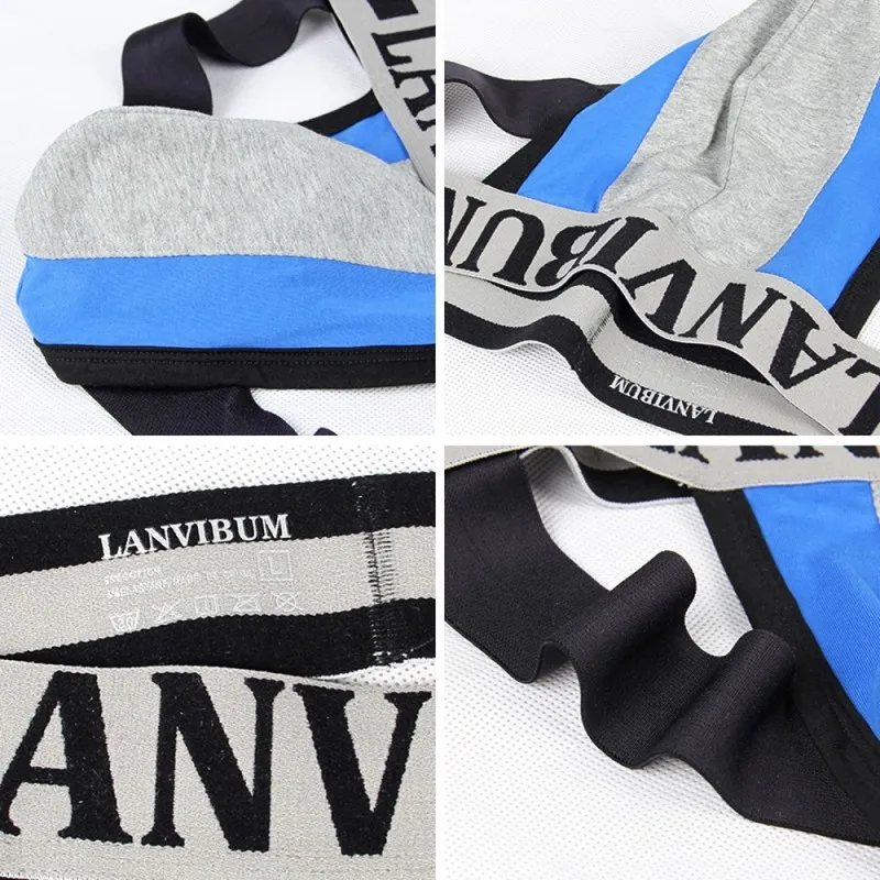 Нижнее белье LANVIBUM мужское сексуальное из хлопка| |