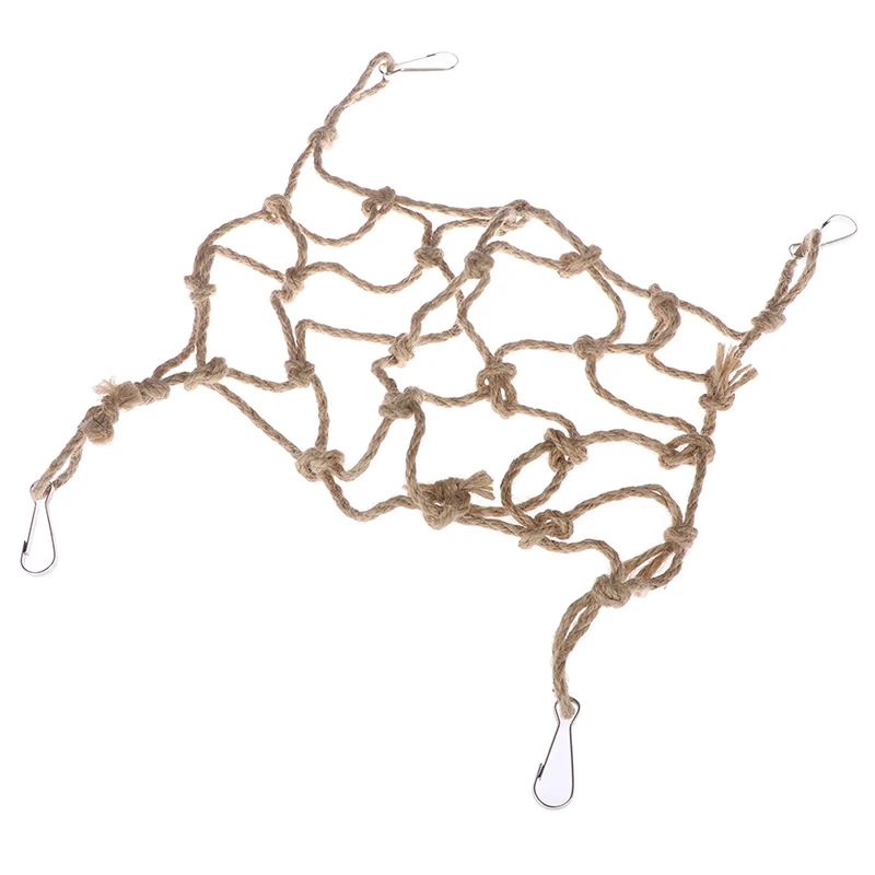 30x20 см клетка для попугая игрушка игра подвесная веревка скалолазание сеть с