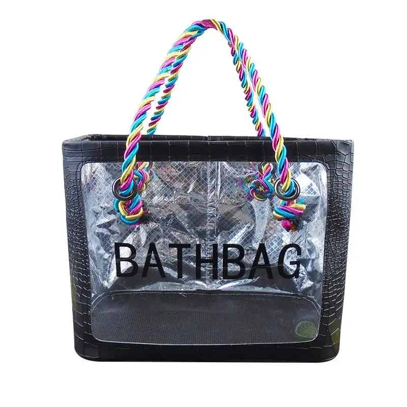 

Transparent Bath Bag Waterproof Tote Bath Bag Portable Makeup Bag Women's Large-capacity Wash Bag Men's Bag.