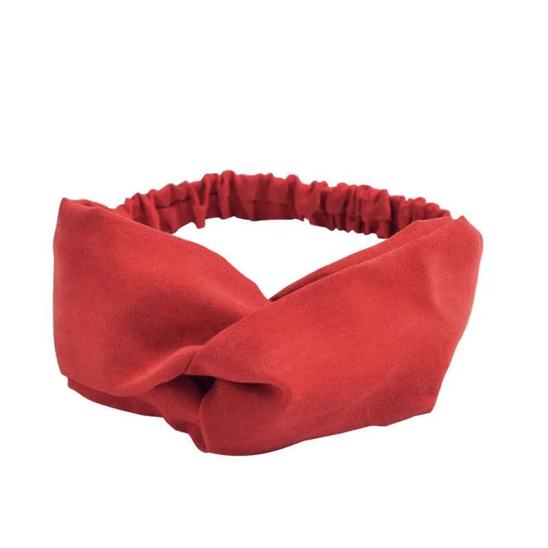02 Red Модные богемные эластичные повязки для волос, повязки на голову с принтом, ретро тюрбан, банданы для женщин и девушек, винтажные аксессуары для волос - Цвет: 02 Red