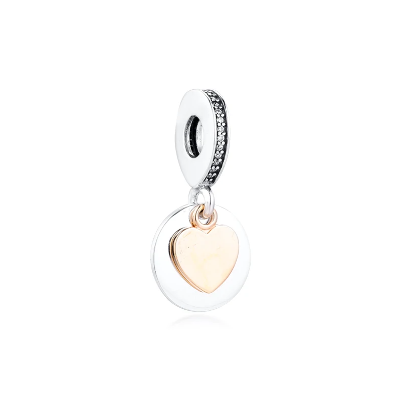 Подходит для браслетов Pandora Charms 100% 925 пробы серебро ювелирное изделие бусины в