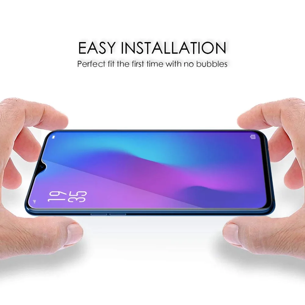 Закаленное стекло 2.5D 9H для OPPO F1 F1S F3 PLUS F5 F7 F9 Защита экрана A59 A73 A75 A77 A79 A7X R9S PRO