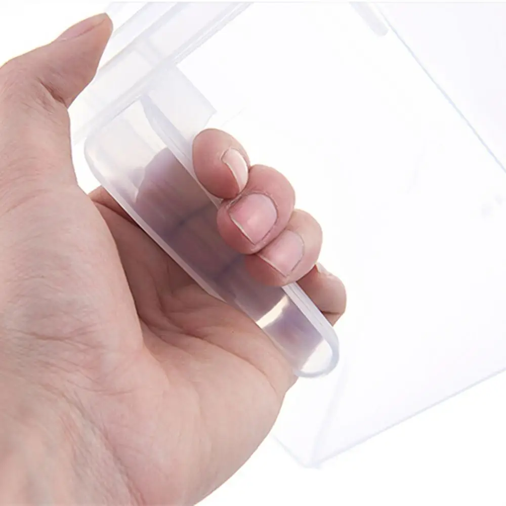 Кухня прозрачный полипропиленовая коробка для хранения зерна контейнер фасоли